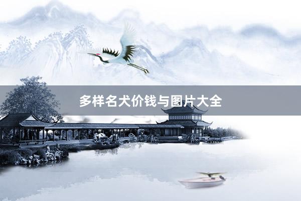 多样名犬价钱与图片大全